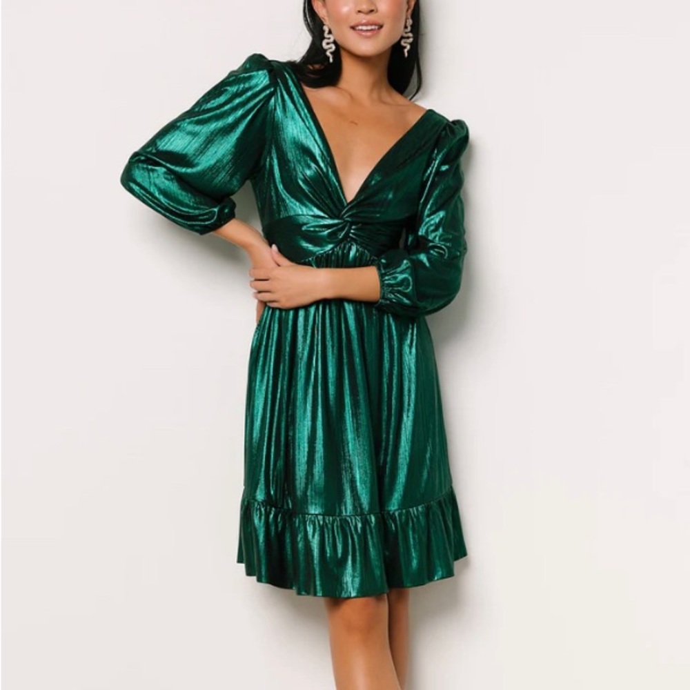 Louvre Metallic Baltic Born Dress